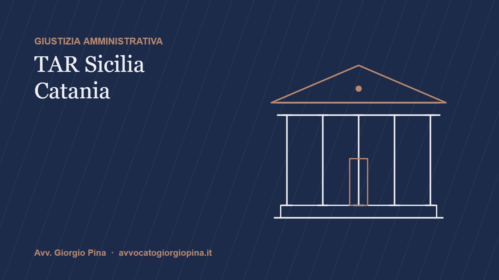 TAR Sicilia, sezione staccata di Catania